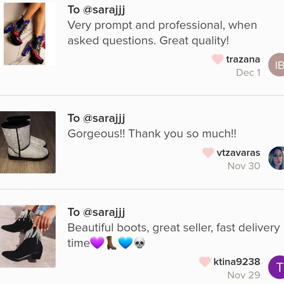 Last Size 7  🖤 Sparklin Patent Lug Sole Platform - Picture 6 of 8